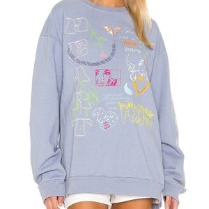 Boys Lie “Word Vom” Blue Crewneck LTD Edition